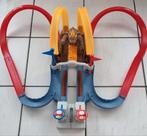 Mario hot wheels baan bowser duo race looping zonder auto's., Ophalen of Verzenden, Zo goed als nieuw, Handmatig, Hot Wheels