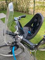 Thule Yepp next mini fietsstoel incl. windscherm + 2e adapte, Voetsteuntjes, Ophalen of Verzenden, Voorzitje, Zo goed als nieuw