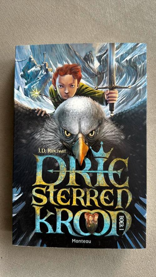 J.D. Rinehart - Driesterrenkroon, Boeken, Kinderboeken | Jeugd | 10 tot 12 jaar, Zo goed als nieuw, Ophalen of Verzenden