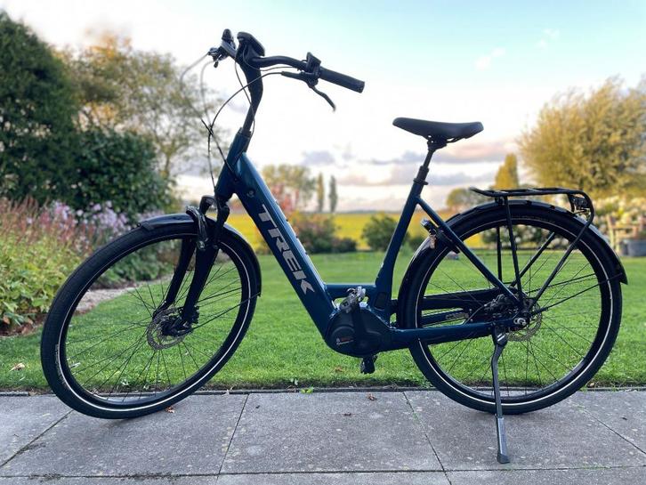 Mooie E-Bike Trek District+ 8 Lowstep 2022, maat L, Fietsen en Brommers, Elektrische fietsen, Zo goed als nieuw, Overige merken