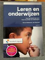 Leren en onderwijzen, Ophalen of Verzenden, Zo goed als nieuw, HBO, Simon Ettekoven