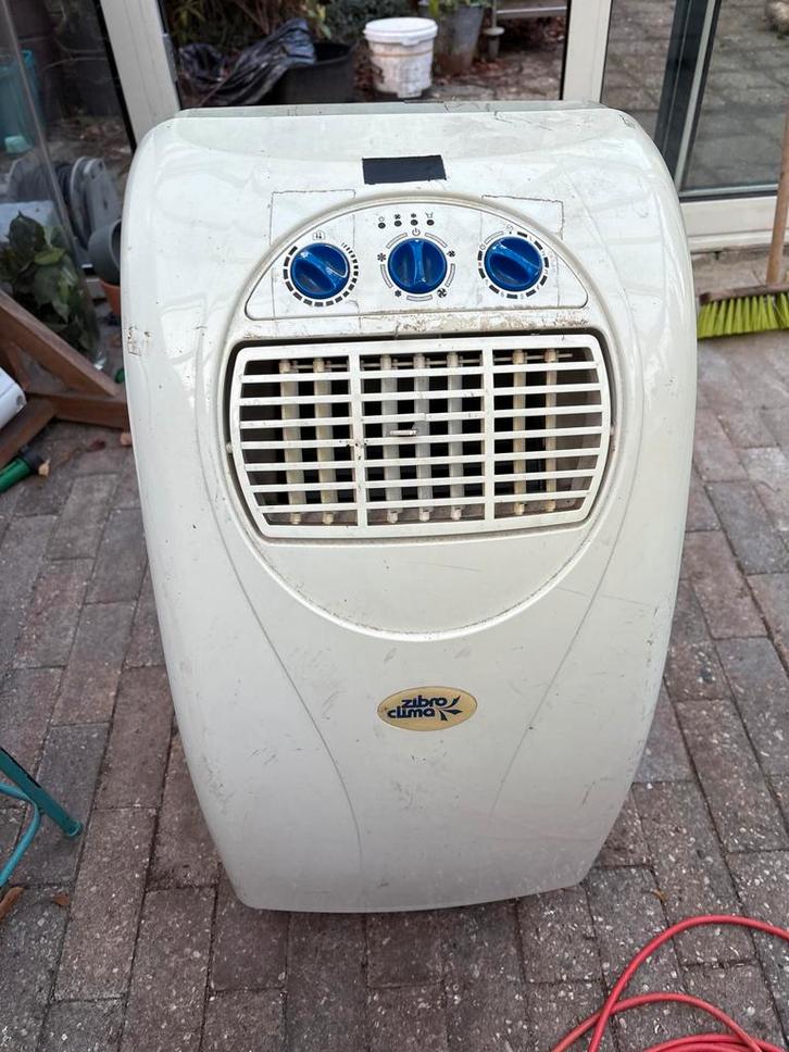 Mobiele Airco Zibro Clima - Gebruikt, Witgoed en Apparatuur, Airco's, Gebruikt, Mobiele airco, Minder dan 60 m³, 3 snelheden of meer