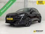 Peugeot 208 1.2 PureTech GT 102 PK Panodak Leer Navi Carplay, 101 pk, Zwart, 1199 cc, Leder en Stof
