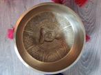 Mooie grote en zware Tibetaanse klankschaal buddha gravering, Ophalen of Verzenden, Nieuw, Overige soorten