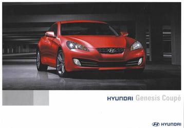 Brochure Hyundai Genesis Coupe 2010 beschikbaar voor biedingen