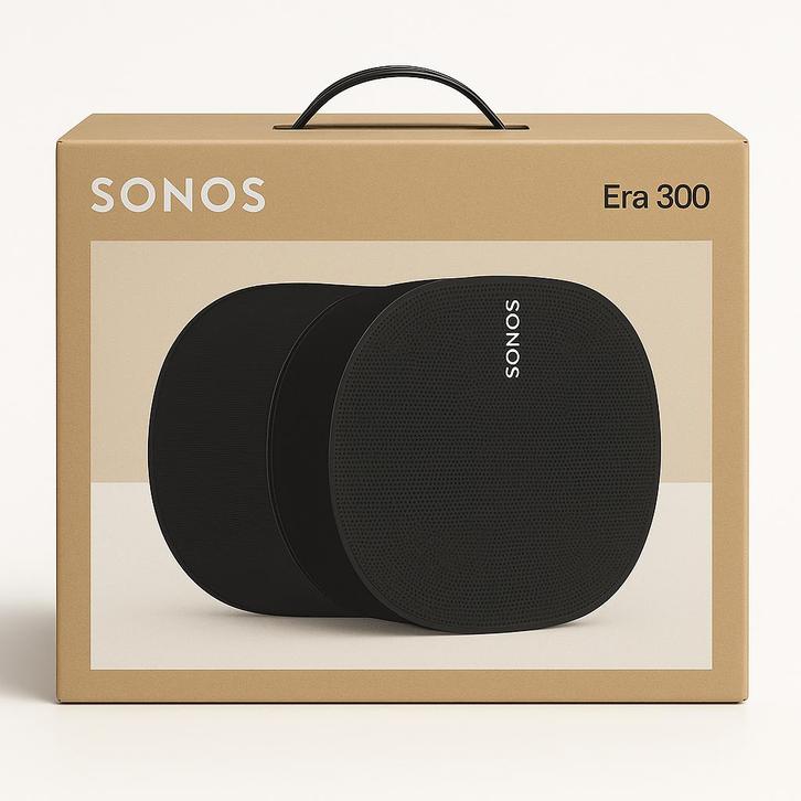 SONOS ERA 300 - NIEUW IN GESEALDE DOOS, Audio, Tv en Foto, Luidsprekers, Nieuw, Front, Rear of Stereo speakers, 120 watt of meer