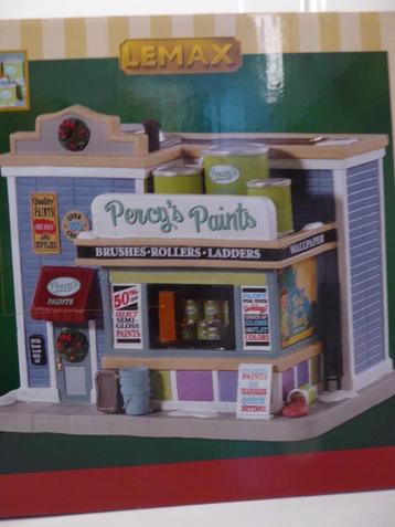 Lemax Item - Percy's paints beschikbaar voor biedingen