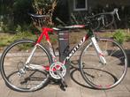 HEREN RACEFIETS MATRA MONZA wit/rood, Fietsen en Brommers, Fietsen | Racefietsen, Overige merken, Aluminium, Ophalen of Verzenden