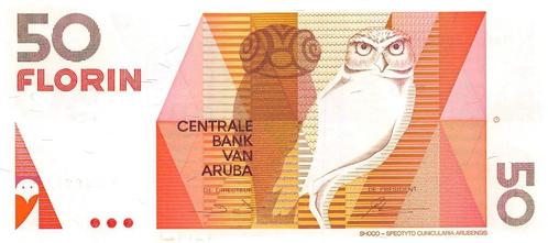 Aruba 50 Florin 1990 Unc pn 9, Postzegels en Munten, Bankbiljetten | Amerika, Los biljet, Zuid-Amerika, Ophalen of Verzenden