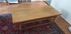 Houten salontafel met lades, Huis en Inrichting, Tafels | Salontafels, Gebruikt, 100 tot 150 cm, Klassiek, Minder dan 50 cm