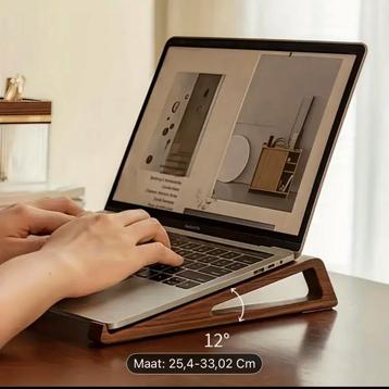 Houten Laptop Standaard beschikbaar voor biedingen