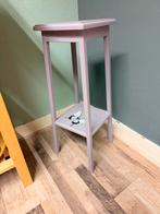 Leuk planten tafeltje / bijzettafeltje, Ophalen, Minder dan 55 cm, Gebruikt, Vierkant