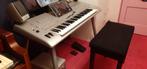 TYROS 4 XXL+speakers+standaard+2xpedaal+boek+USB-stick+bank, Muziek en Instrumenten, Keyboards, Ophalen, 61 toetsen, Aanslaggevoelig