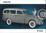 oldtimer Volvo PV445 Duett nederlandse leaflet - folder, Ophalen of Verzenden, Gelezen, Volvo
