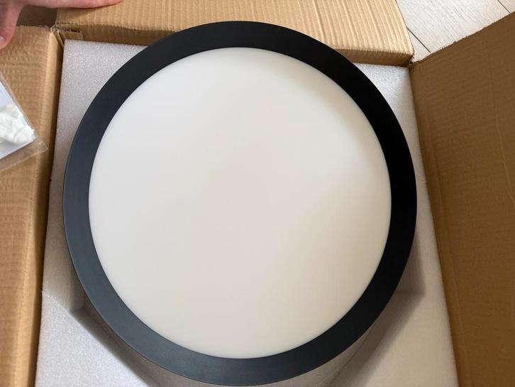 Plafonniere Steinhauer Flady 40 cm, Huis en Inrichting, Lampen | Plafondlampen, Nieuw, Kunststof, Metaal, Ophalen of Verzenden