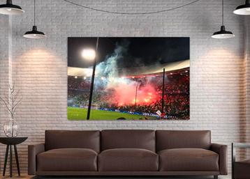 Feyenoord canvas 120x80cm Manchester City Champions League beschikbaar voor biedingen