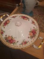 Royal Albert – Old Country Rose, Dekschaal met Deksel, Huis en Inrichting, Keuken | Servies, Ophalen of Verzenden, Overige stijlen