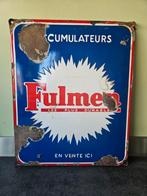 Fulmen Accumulatoren Emaille Reclamebord, Antiek en Kunst, Ophalen of Verzenden