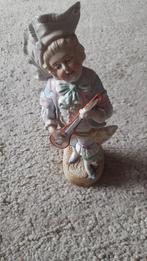 Porseleinen Beeldje Jongen met Gitaar, Ophalen of Verzenden