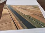 FOTOANSICHT van PAUL PARIS 1991 WINDMOLENS LANDSCHAP., Ophalen of Verzenden, 1980 tot heden, Zo goed als nieuw