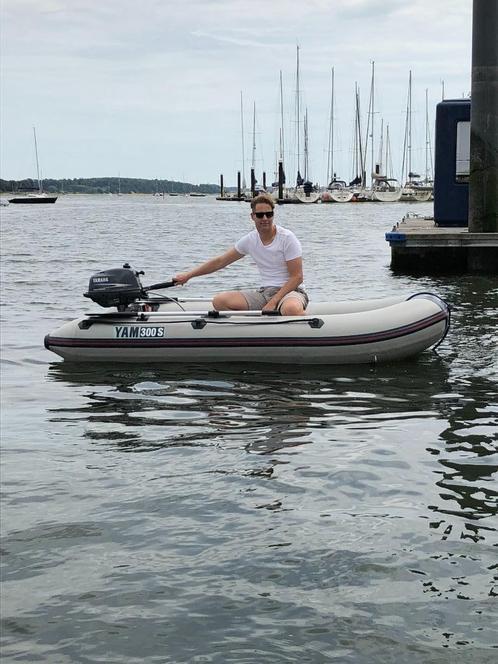 Rubberboot, RIB, Tender, Watersport en Boten, Rubberboten, Gebruikt, Yam, Hout, Minder dan 70 pk, Benzine, Ophalen