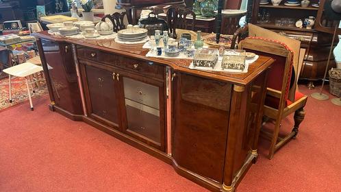Notenhouten dressoir, Huis en Inrichting, Kasten | Dressoirs, Zo goed als nieuw, 25 tot 50 cm, Ophalen