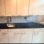 Keukenblok 210cm + 4 bovenkasten & Multiplex blad, Gebruikt, Overige kleuren, Enkelwandige keuken, Ophalen of Verzenden