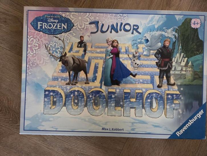 Doolhof Junior Frozen - Ravensburger, Kinderen en Baby's, Speelgoed | Overig, Zo goed als nieuw, Ophalen of Verzenden