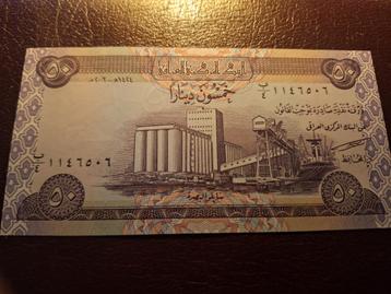 50 dinars Irak is 100% UNC  beschikbaar voor biedingen