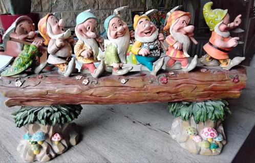 Disney traditions dwergen met muziek, Verzamelen, Disney, Zo goed als nieuw, Beeldje of Figuurtje, Sneeuwwitje of Doornroosje