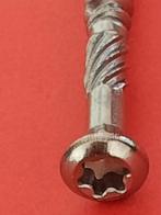 50 st. Speciale vlonder veranda houtschroeven 5x50 mm lang, Verzenden, Nieuw, Hardhout