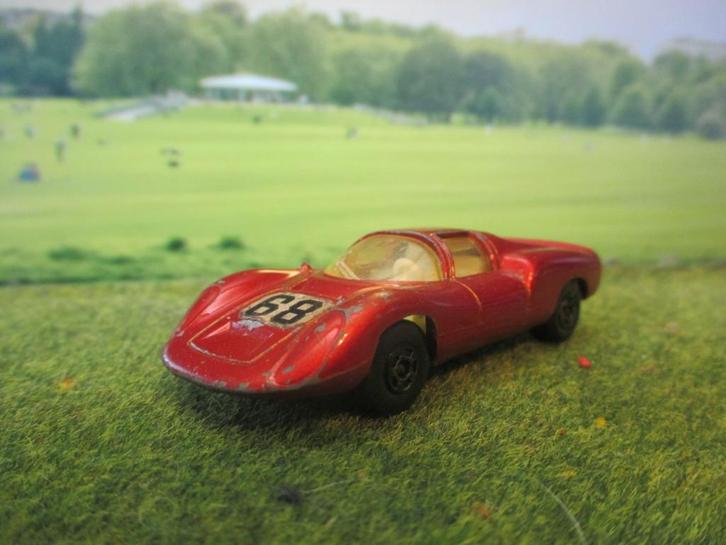 1:64 Porsche 910 Matchbox Superfast Nr 58 #2, Hobby en Vrije tijd, Modelauto's | Overige schalen, Gebruikt, Auto, Ophalen of Verzenden