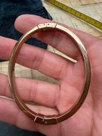 Fossil Stalen Rose kleurige Armband, Sieraden, Tassen en Uiterlijk, Armbanden, Ophalen of Verzenden, Gebruikt, Goud, Staal