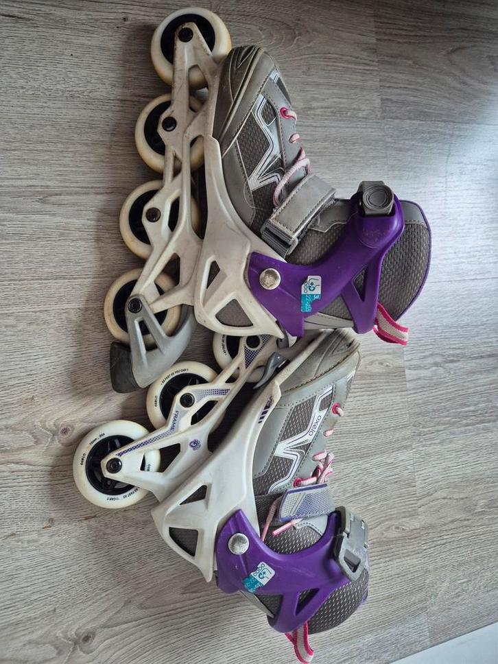 Inline skates maat 35-38, Sport en Fitness, Skeelers, Gebruikt, Inline skates 4 wielen, Overige merken, Kinderen, Verstelbaar