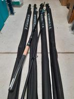 5 nieuwe meerval hengels Thunder Cat 3 meter 100-200 gram, Info@kamasaki.com, Werphengel, Nieuw, Ophalen of Verzenden