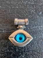 Zilveren 925 oog hanger evil eye, Ophalen of Verzenden, Nieuw, Zilver