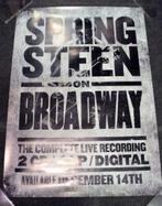 Bruce Springsteen PROMO POSTER On Broadway, Verzenden, Zo goed als nieuw, Poster, Artwork of Schilderij