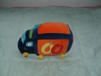 MOOIE VRACHTAUTO KNUFFELKUSSEN VELOURS ORANJE/BLAUW MET GEEL, Ophalen of Verzenden, Nieuw, Overige typen