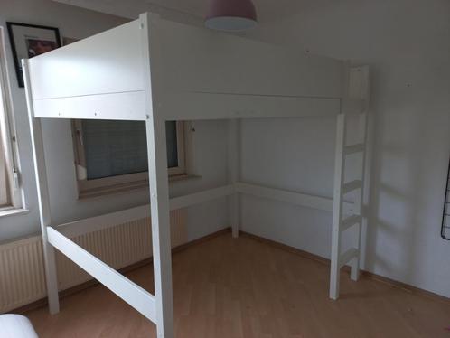bed hoogslaper Charlie high 140x200 exc. bodem en matras, Huis en Inrichting, Slaapkamer | Stapelbedden en Hoogslapers, Gebruikt