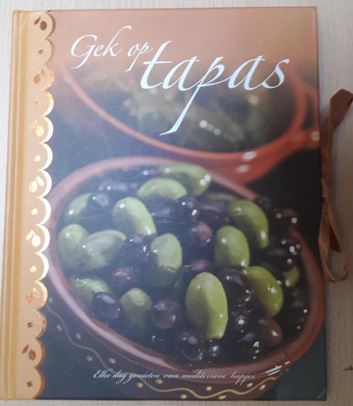 Gek op Tapas. Eenvoudige gerechten met prachtige foto’s., Boeken, Kookboeken, Gelezen, Tapas, Hapjes en Dim Sum, Spanje, Ophalen of Verzenden
