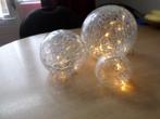 MOOIE KERSTBALLEN VERLICHT, Diversen, Kerst, Ophalen of Verzenden, Zo goed als nieuw