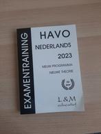 Examentraining Nederlands HAVO, Ophalen of Verzenden, Zo goed als nieuw, HAVO, Nederlands