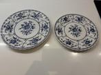Set borden Johnson Bros Indies blauw bloemetje, Huis en Inrichting, Ophalen of Verzenden, Zo goed als nieuw, Overige stijlen, Bord(en)