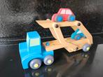 Houten truck met oplegger, Kinderen en Baby's, Speelgoed | Houten speelgoed, Ophalen of Verzenden, Zo goed als nieuw, Overige typen