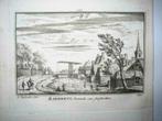 242 / Baambrug / Baambrugge  Kopergravure 18e Eeuw, Ophalen of Verzenden