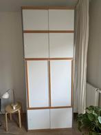 Kewlox klerenkast wit met hangruimte, Huis en Inrichting, Kasten | Kledingkasten, Ophalen, Met deur(en), Gebruikt, 200 cm of meer