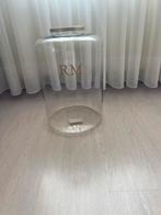Grote Riviera Maison Vaas - 43cm, Gebruikt, Overige kleuren, Ophalen of Verzenden, Glas