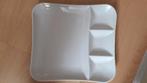 Vivo villeroy en boch BBQ bord wit, Huis en Inrichting, Keuken | Servies, Nieuw, Ophalen of Verzenden, Bord(en), Effen