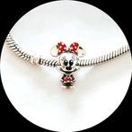 Pandora Disney Minnie Mouse red Dots 798880COZ / rood, Pandora, Ophalen of Verzenden, Zo goed als nieuw, 1 bedel