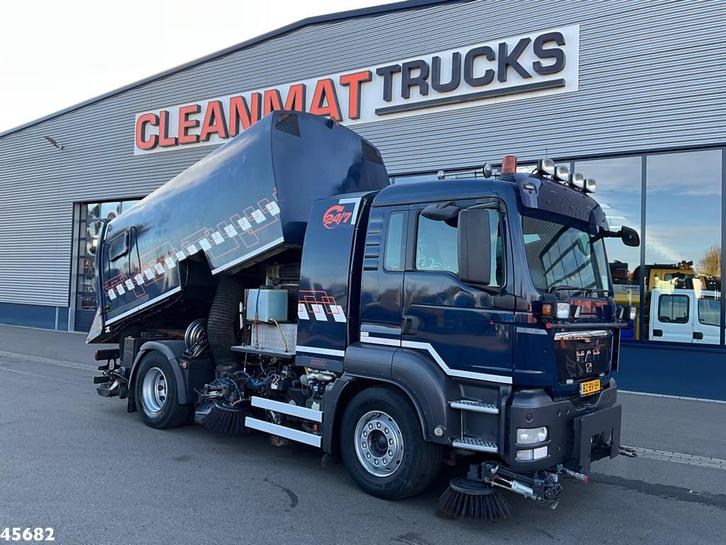 MAN TGS 18.320 Manual Gearbox Brock Wegdekreinger links en r, Auto's, Vrachtwagens, Te koop, ABS, Achteruitrijcamera, Airconditioning